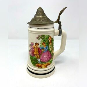Vintage German Style Musical Beer Stein Made in Japan